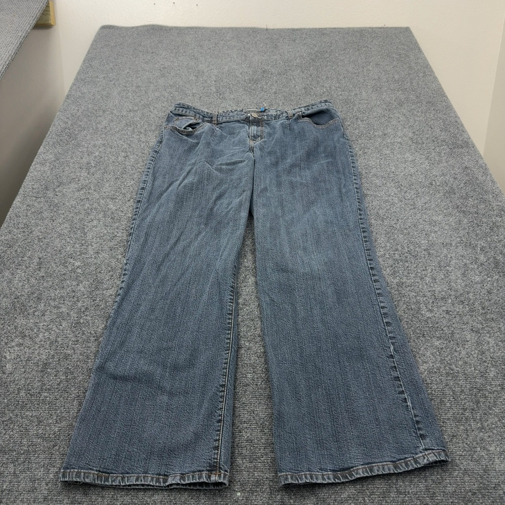 Venezia Jeans Womens 5 Blue Cotton‎ Stretch Bootcut Casual Classic Style